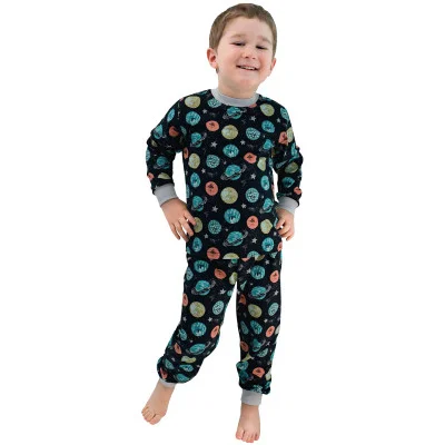 Dětské BIO pyžamo Vesmír vel. 92, 98, 104 a 110 od českého výrobce dětského oblečení ESITO.