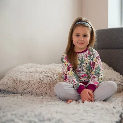 Dívčí pyžamo Džungle vel. 116 - 128 od českého výrobce ESITO