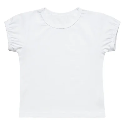 Dětské tričko Bílá elegance vel. 116 - 140 od českého výrobce dětského oblečení ESITO.