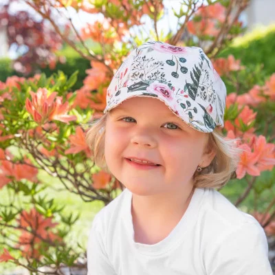 Dětská kšiltovka Arya 49 až 59 cm. 100% české hand made dětské oblečení od ESITO.