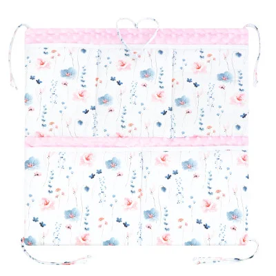 Luxusní kapsář na postýlku Minky Verona. 100% český handmade výrobek od ESITO.