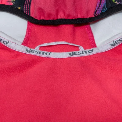 Sportovně elegantní dívčí softshellový kabát Motýl ve vel. 86 až 146. Originální český handmade od ESITO.