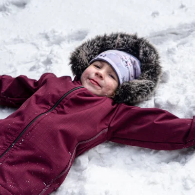 Dívčí zimní softshellový kabát s beránkem Fuchsie ve velikostech 86 až 146. Kvalitní české dětské oblečení od ESITO.