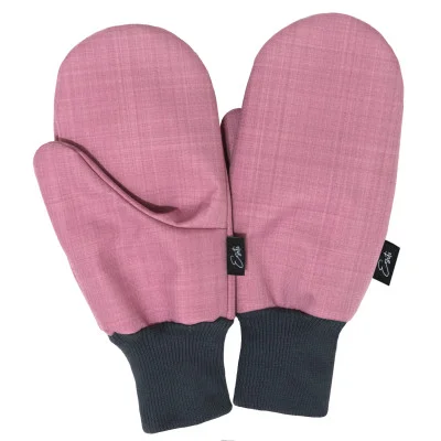 Dámské palčáky s beránkem Lady Antique pink. Teplé dámské palcové rukavice od ESITO.