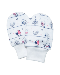 Kojenecké rukavičky pro miminko Vrabčák