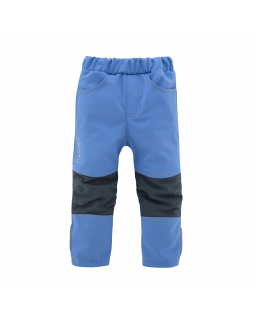 Dětské softshellové kalhoty DUO Blue od českého výrobce Esito.