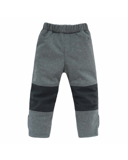 Dětské softshellové kalhoty DUO Grey od českého výrobce Esito.