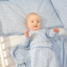 Dvojitá letní deka pro miminko Zája Soft blue