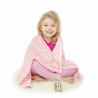 Dvojitá letní deka pro miminko Zája Delicate pink