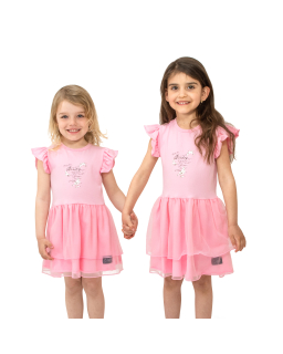 Šaty pro holčičky Lada. Dívčí šaty ve velikosti 62 až 128. České značkové oblečení pro děti od ESITO.