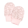 Bavlněné rukavičky pro miminko Zája Delicate pink