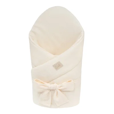 Mušelínová zavinovačka pro miminko Cream 85x85 cm. Rychlozavinovačka od českého výrobce ESITO.