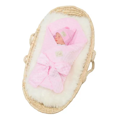 Letní zavinovačka pro miminko Minky Pink 75x75 cm. Rychlozavinovačka od českého výrobce ESITO.