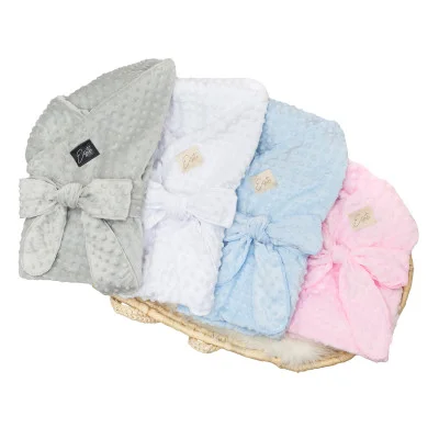 Letní zavinovačka pro miminko Minky Pink 75x75 cm. Rychlozavinovačka od českého výrobce ESITO.