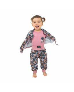 Rostoucí dívčí tepláky Adélka. Dětské a kojenecké oblečení od ESITO.