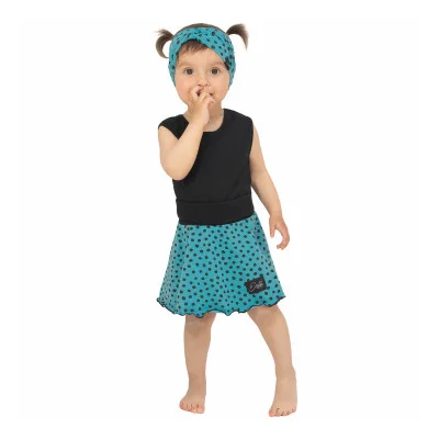 Dívčí kolová sukně Black Spot Turq. Dívčí sukně od ESITO.