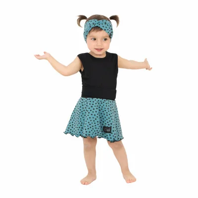 Dívčí kolová sukně Black Spot Turq. Dívčí sukně od ESITO.