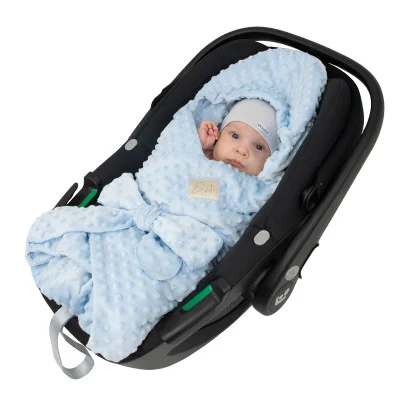 Fusak, zavinovačka do autosedačky Minky Blue