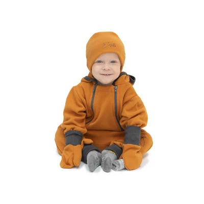 Teplákový overal rostoucí Warmkeeper Antique gold od českého výrobce Esito.