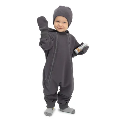 Teplákový overal rostoucí Warmkeeper Grey od českého výrobce Esito.