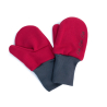 Palcové rukavice zateplené Warmkeeper Cerise red