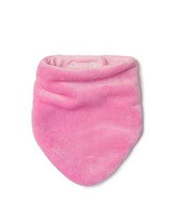 Šátek na krk Magna Pink podšitý bavlnou od českého výrobce dětského oblečení Esito.