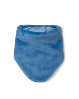 Zimní šátek na krk Magna Blue podšitý bavlnou