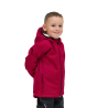 Dětská zimní softshellová bunda s beránkem Red
