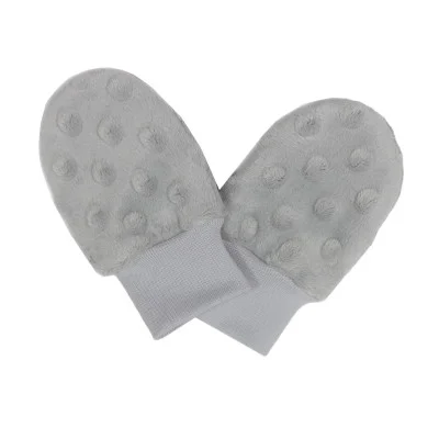 Kojenecké zimní rukavice Minky Silver od českého výrobce dětského oblečení Esito.