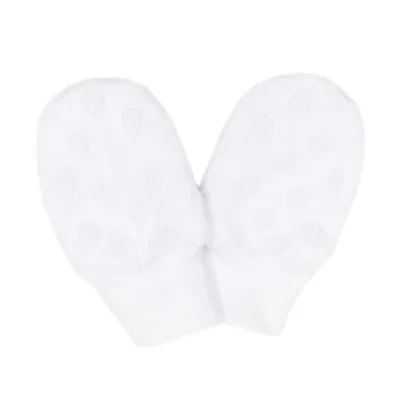 Kojenecké zimní rukavice Minky White od českého výrobce dětského oblečení Esito.