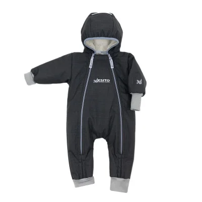 Rostoucí zimní softshellová kombinéza Lamb Grey od českého výrobce dětského oblečení Esito.