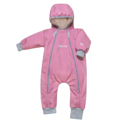 Rostoucí zimní softshellová kombinéza s beránkem vel. 56 - 98