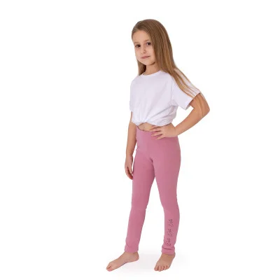 Dětské zateplené legíny Warmkeeper Cyclamen pink od českého výrobce dětského oblečení Esito.