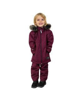 Dívčí zimní softshellový kabát s beránkem Fuchsie ve velikostech 86 až 146. Kvalitní české dětské oblečení od ESITO.