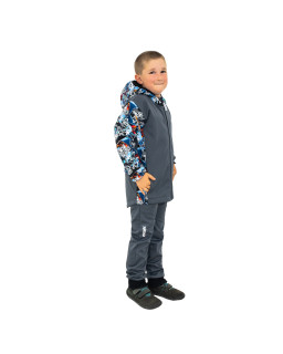 Dětská softshellová bunda Snowboard ve vel. 116 až 146. Handmade české dětské oblečení od ESITO.