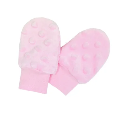 Kojenecké zimní rukavice Minky Pink od českého výrobce dětského oblečení Esito.