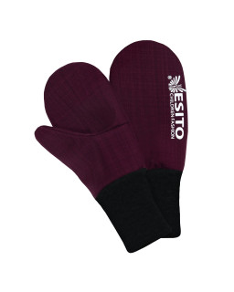 Zimní palcové rukavice softshell s beránkem Fuchsie od českého výrobce dětského oblečení ESITO.