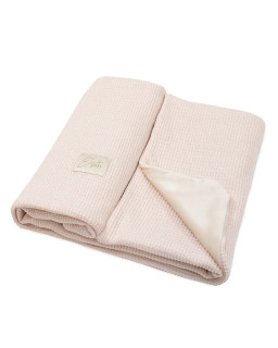 Mikroplyšová deka dvojitá Velvet / svetr Powder pink