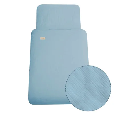 Luxusní dětské povlečení mušelín Blue od českého výrobce Esito.