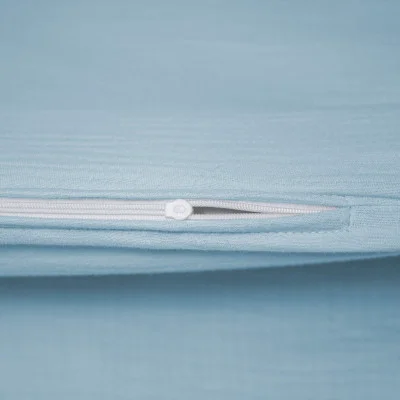 Luxusní dětské povlečení mušelín Blue náhled na zip od českého výrobce Esito.