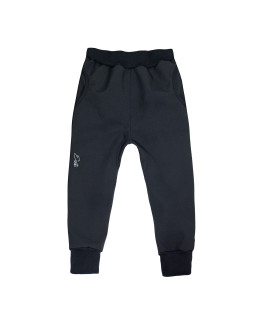 Softshellové kalhoty Sport Black od českého výrobce dětského oblečení Esito.