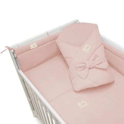 Luxusní dětské povlečení mušelín Pink od českého výrobce Esito.