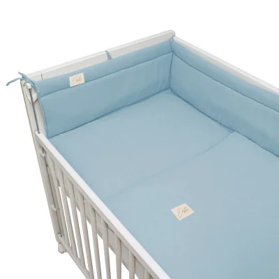 Luxusní dětské povlečení mušelín Blue od českého výrobce Esito.