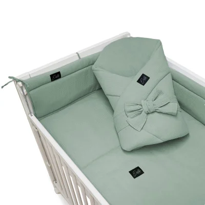 Luxusní dětské povlečení mušelín Olive od českého výrobce Esito.