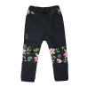Dětské softshellové kalhoty DUO Spring flowers