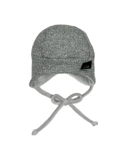Čepice pro miminko Mimi svetrová Cool grey