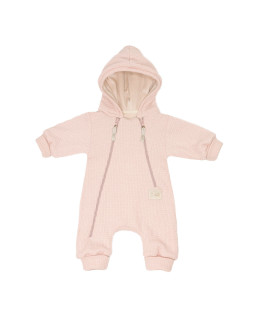 Kombinéza pro miminko rostoucí svetrová Powder pink od českého výrobce dětského oblečení Esito.