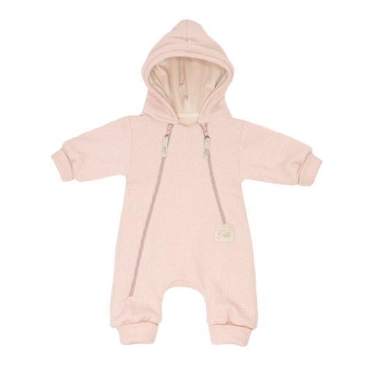 Kombinéza pro miminko rostoucí svetrová Powder pink od českého výrobce dětského oblečení Esito.