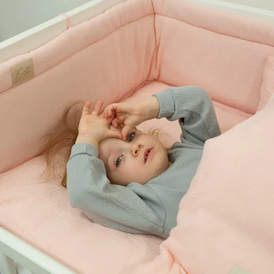 Luxusní dětské povlečení mušelín Pink live foto od českého výrobce Esito.