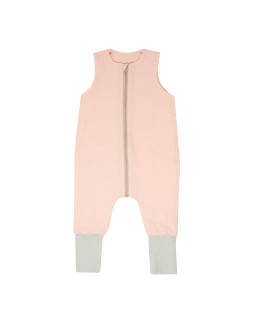 Mušelínový spací pytel s nohavicemi Pink od českého výrobce dětského oblečení Esito.